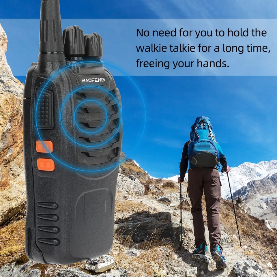 RADIOS WALKIE TALKIE 4KM -R888S