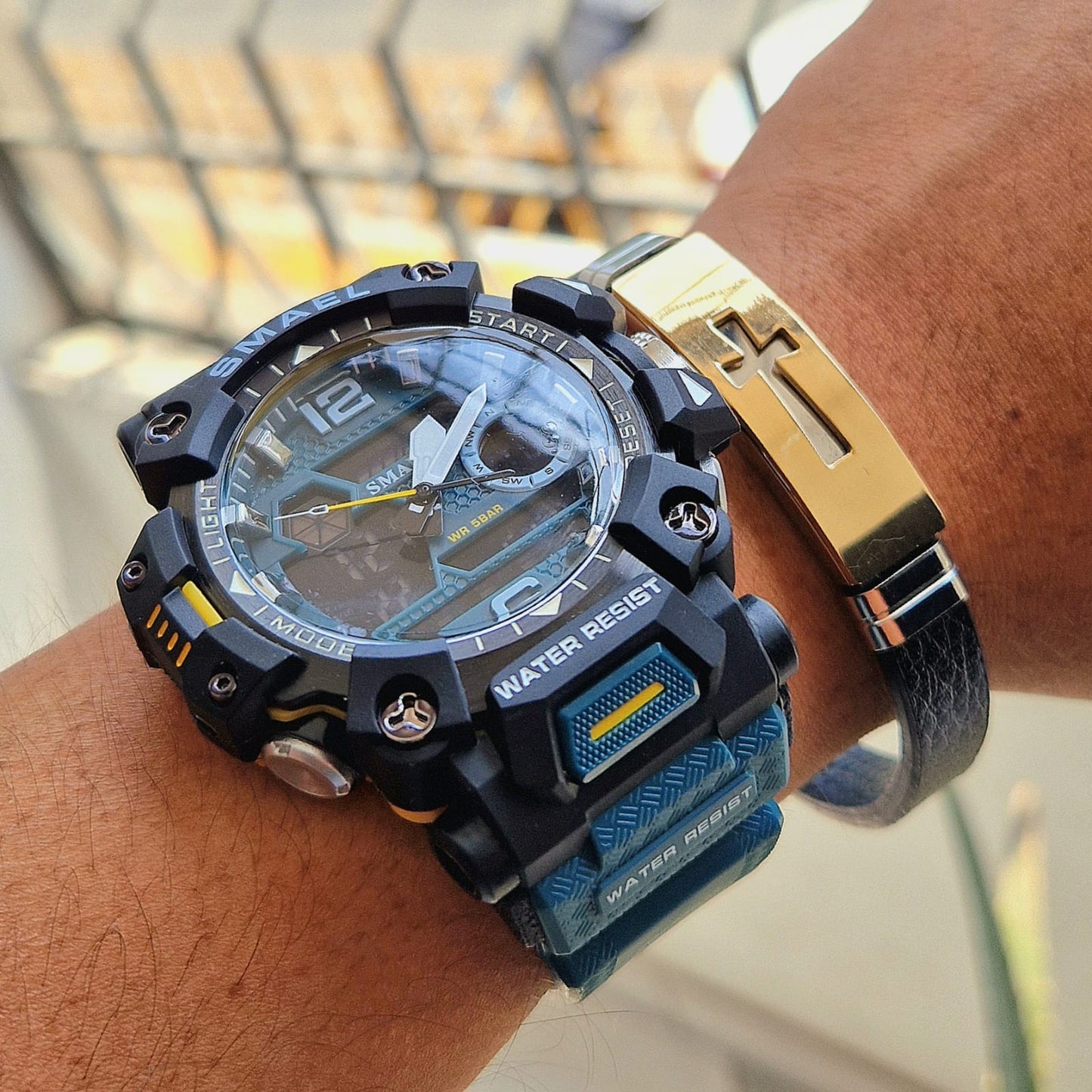 PACK RELOJ SMAEL DEPORTIVO + BRAZALETE