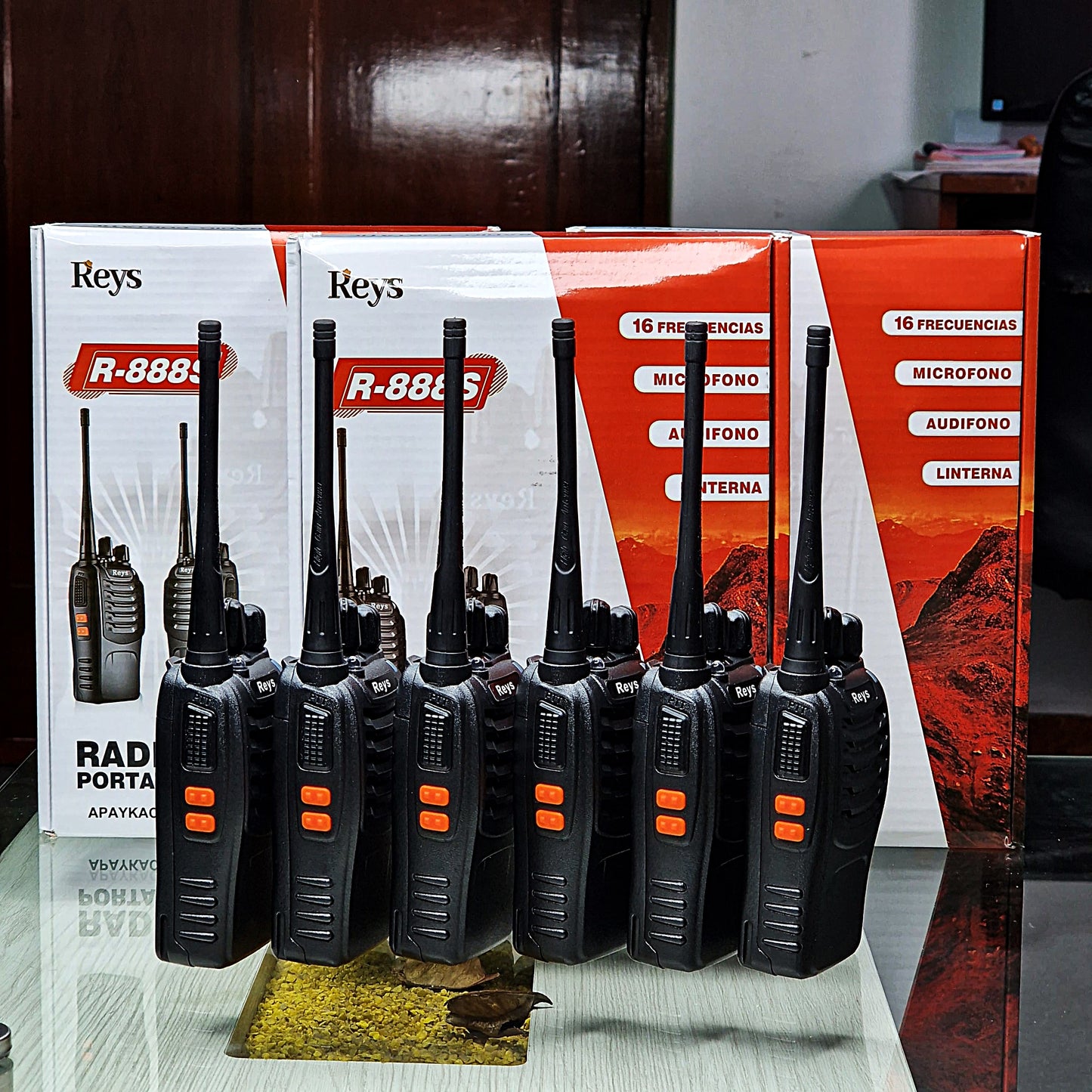 RADIOS WALKIE TALKIE 4KM -R888S