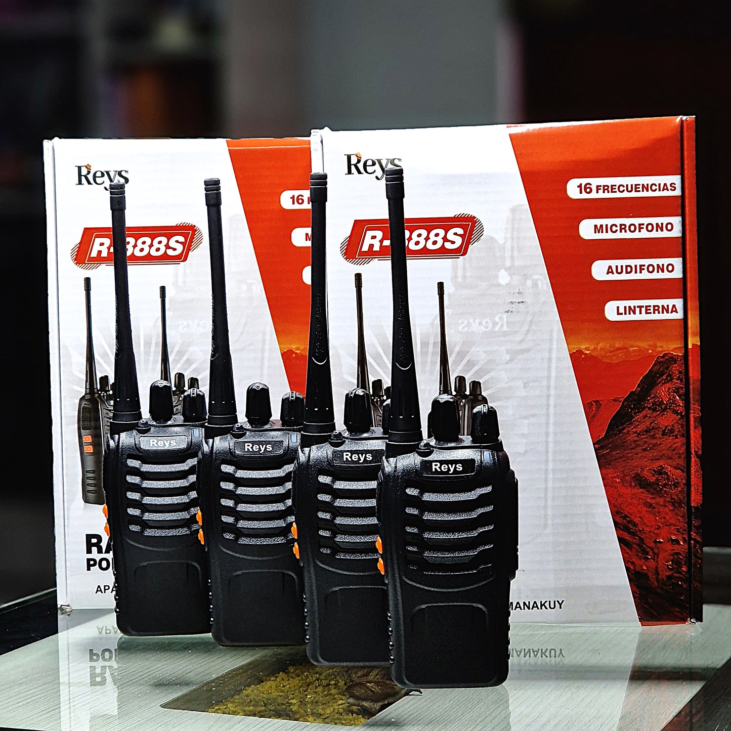 RADIOS WALKIE TALKIE 4KM -R888S