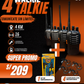 PACK WALKIE TALKIE 4KM -R888S