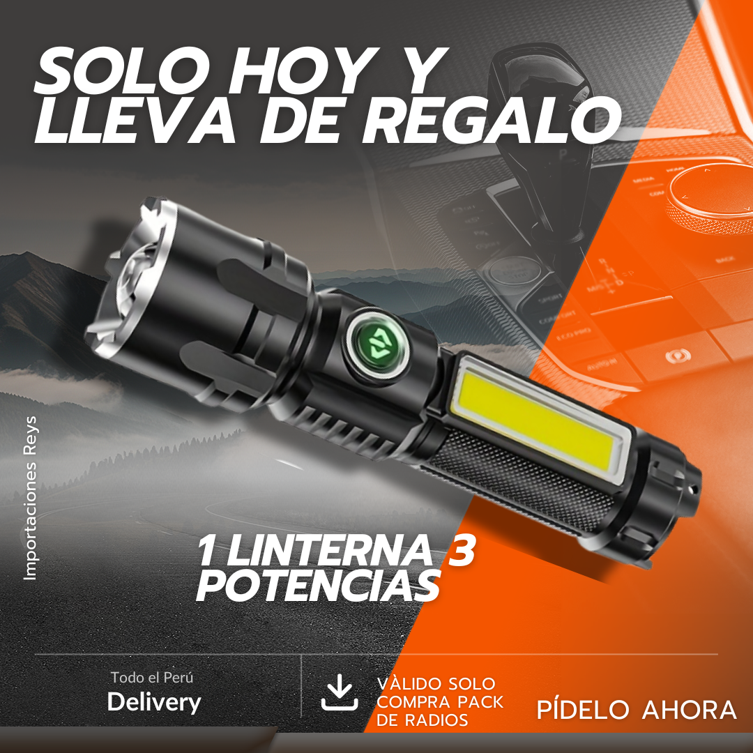 PACK RADIOS BAOFENG 7KM - UV5R