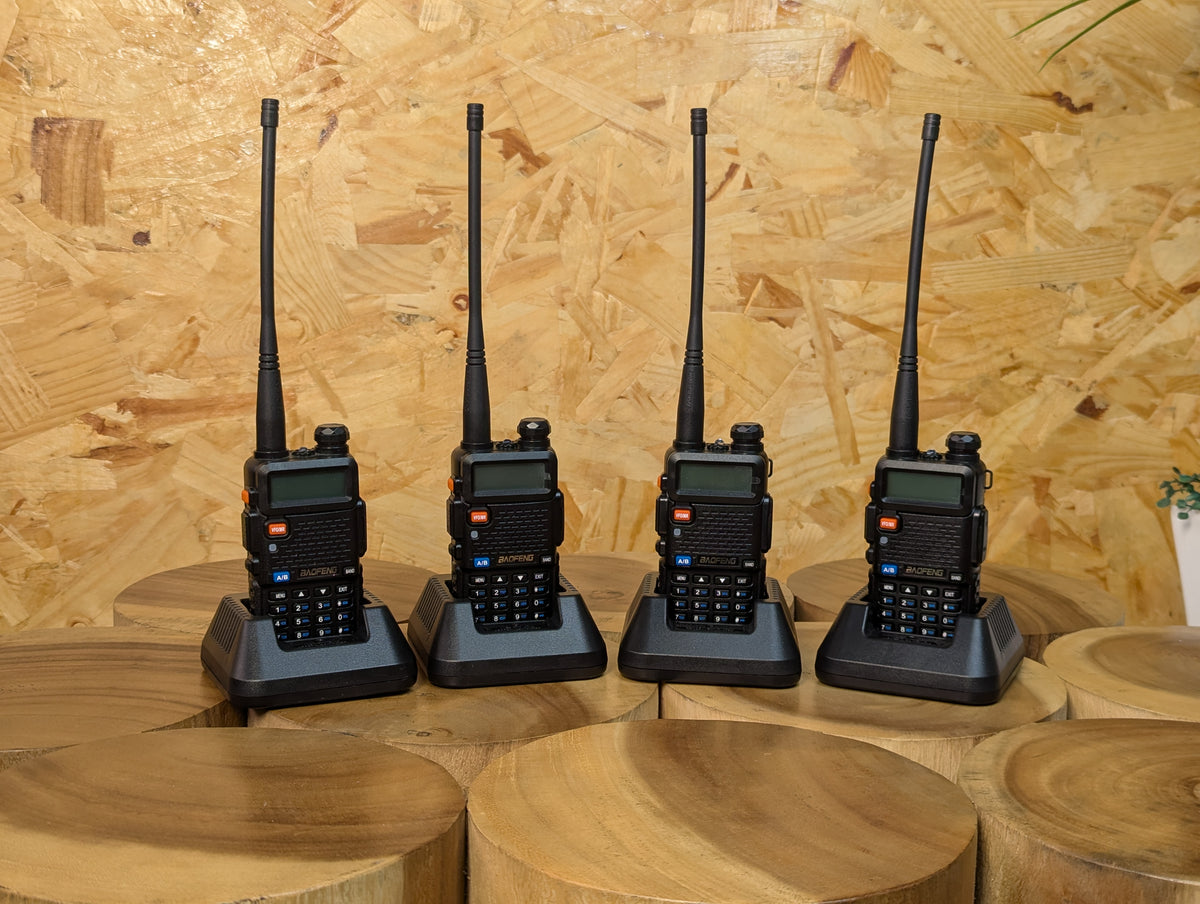 PACK 4 RADIOS BAOFENG 7KM - UV5R