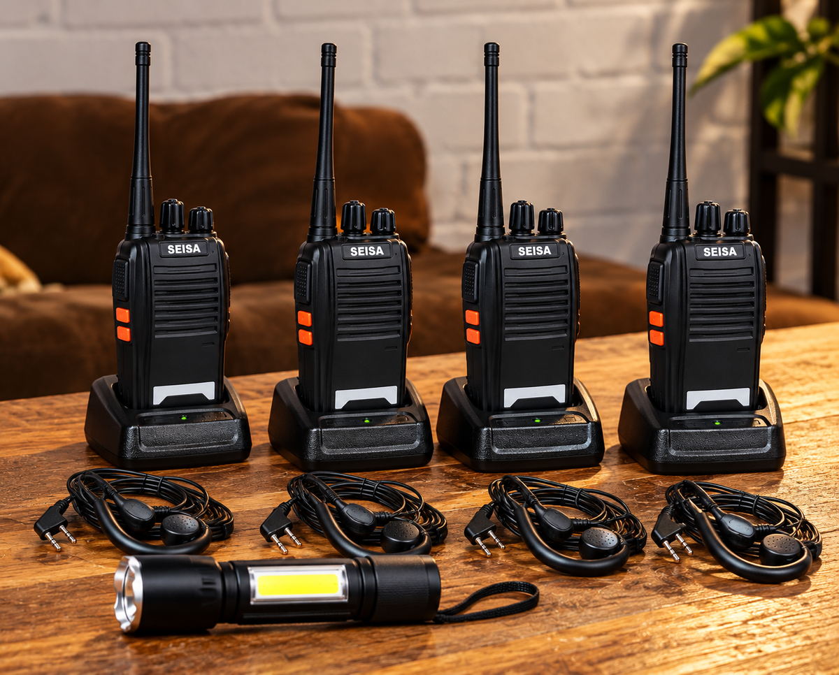 PACK WALKIE TALKIE 4KM