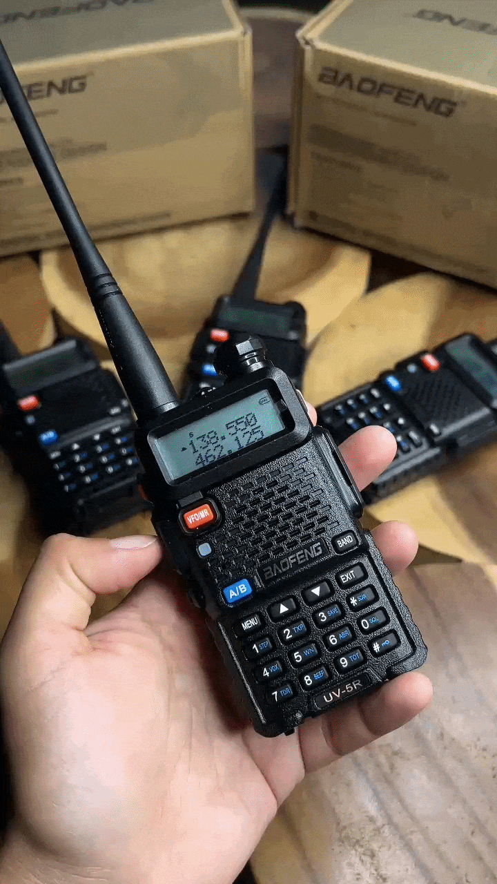 PACK 4 RADIOS BAOFENG 7KM - UV5R