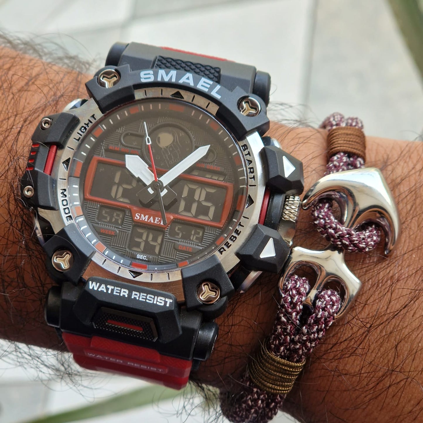 PACK  RELOJ SMAEL DEPORTIVO + BRAZALETE