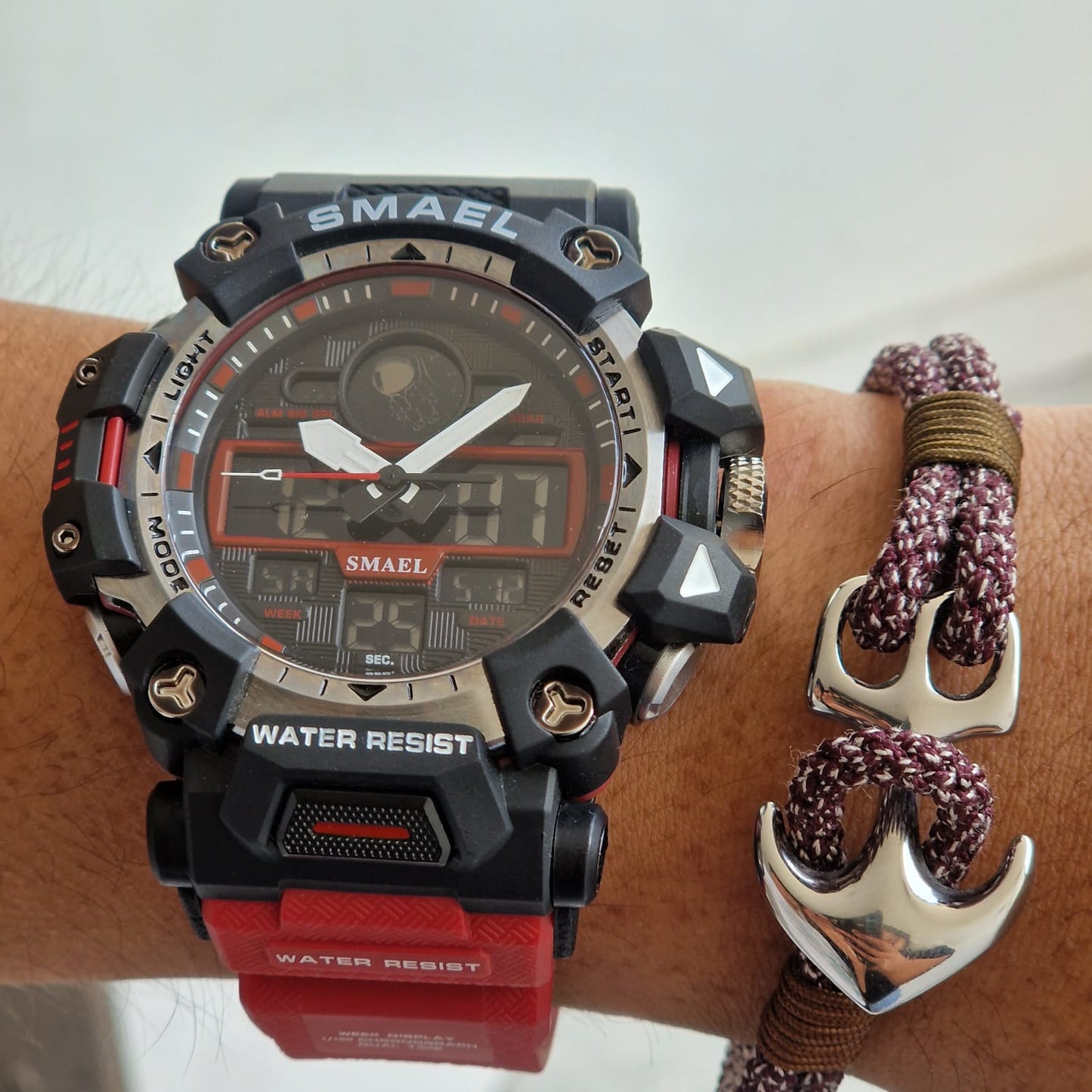 PACK  RELOJ SMAEL DEPORTIVO + BRAZALETE