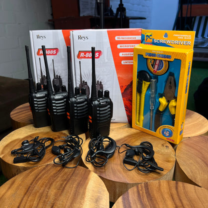 PACK WALKIE TALKIE 4KM -R888S