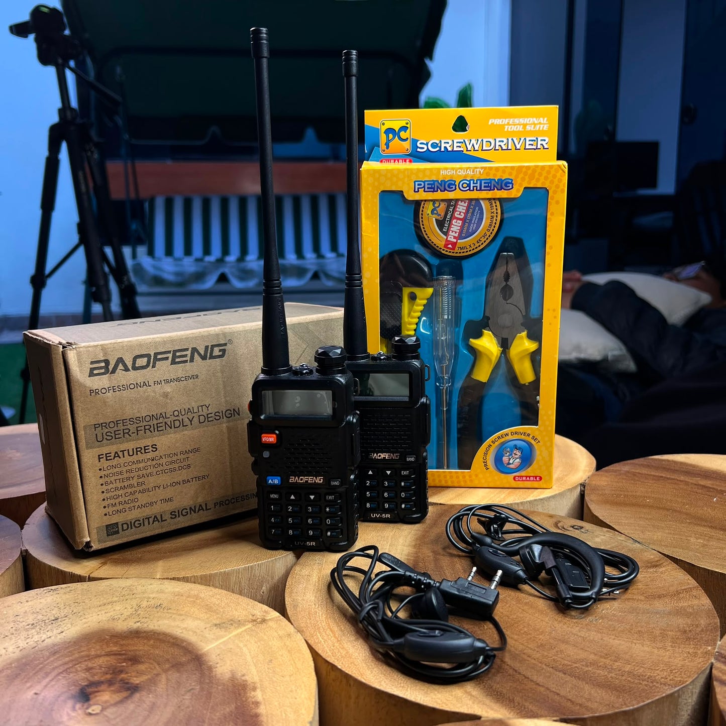 PACK RADIOS BAOFENG 7KM - UV5R
